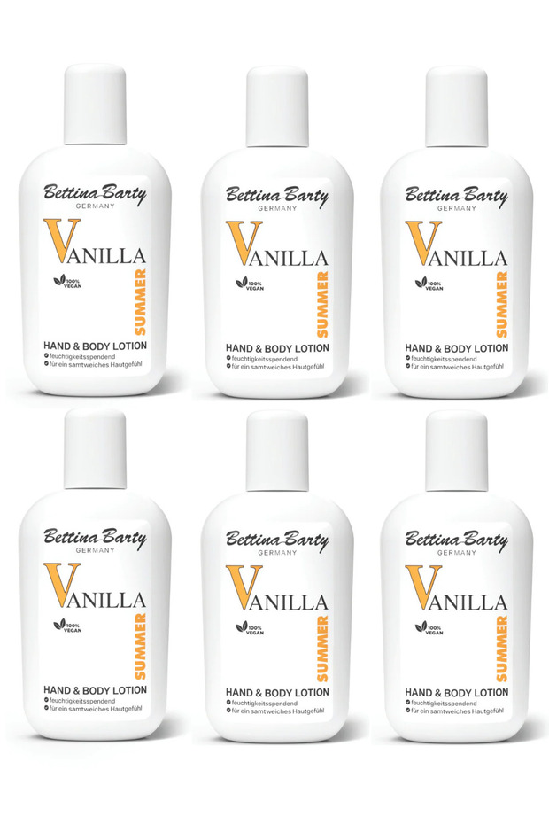 Vanilla Hand and Body Lotion Mini Size 50 ml 6 Pieces