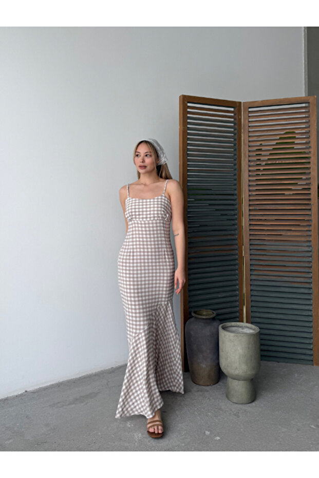 Καρό φόρεμα - 5