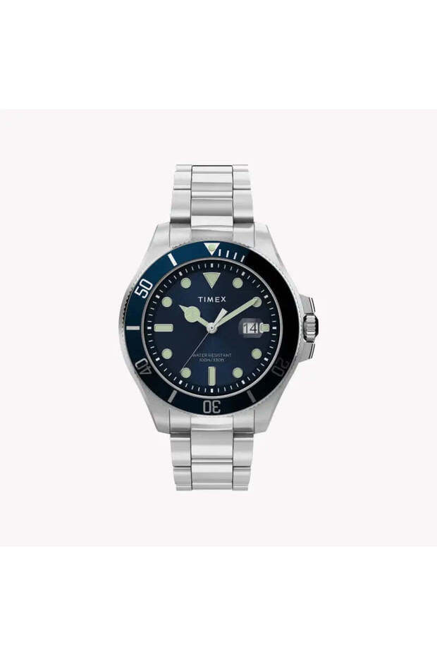 Men's Silver Stainless Steel, Blue Dial | Tw2u41900