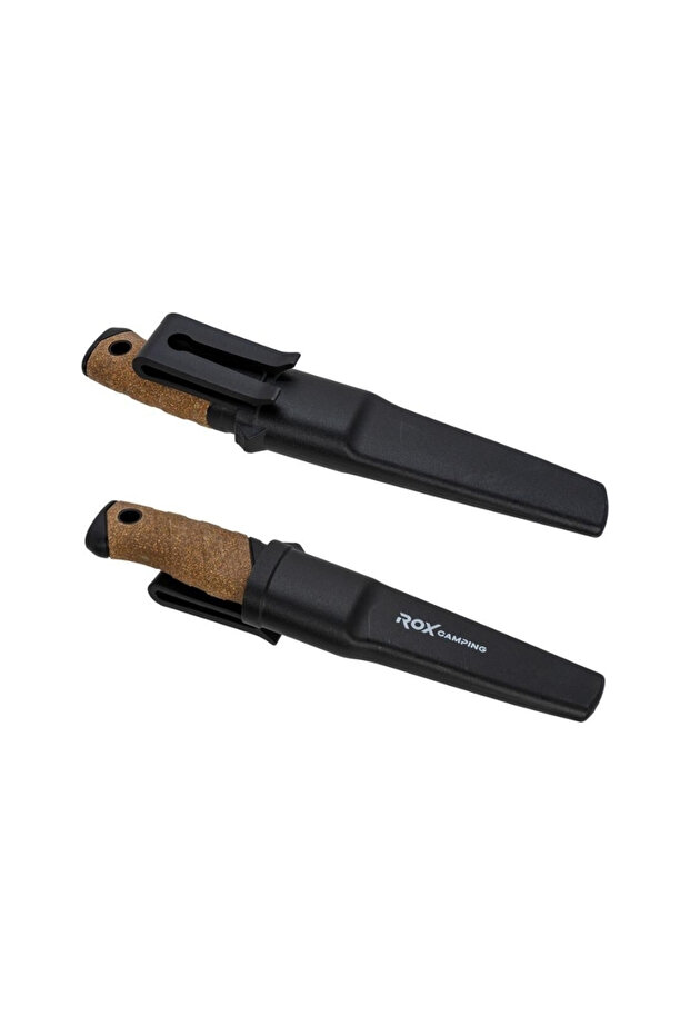 Bushcraft Plus Paslanmaz Çelik Kamp Bıçağı - Turuncu - 5