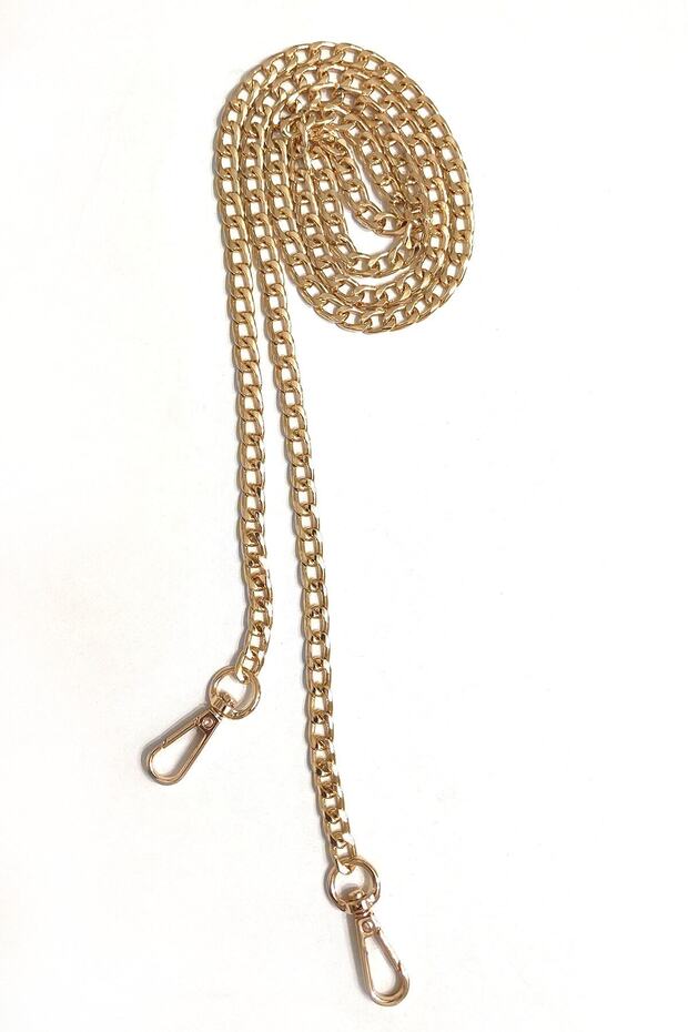 Chain Cross Long Bag Strap Length 120cm Width 0.7cm