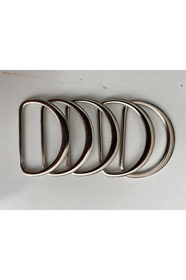 5-Piece Silver D Bag Accessory Set