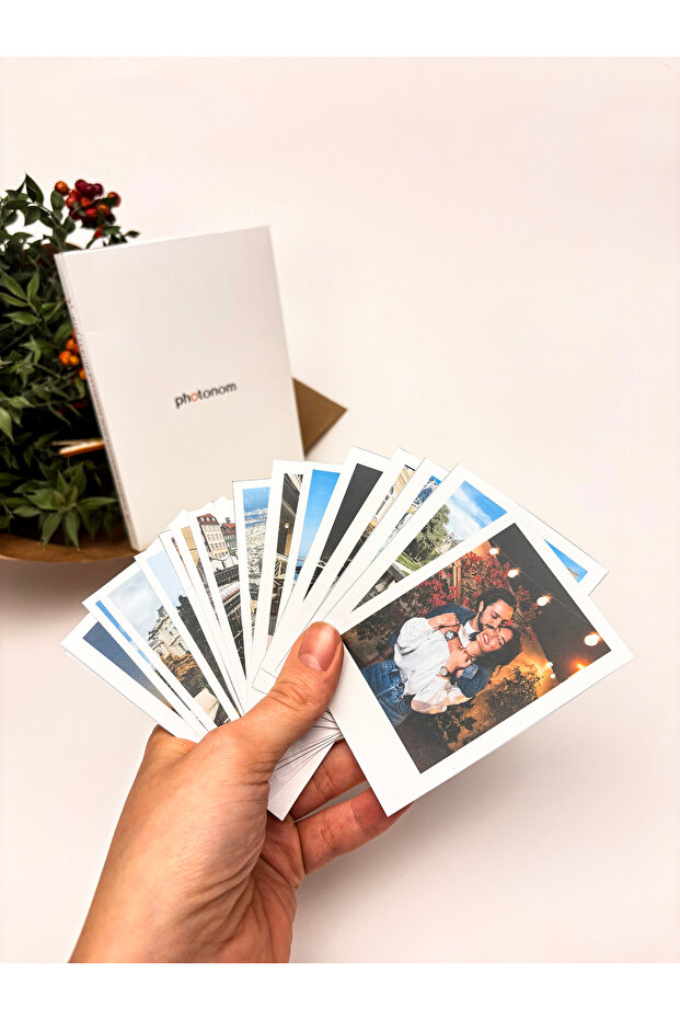 photonom Sevgililer Günü Hediyesi 10 adet Polaraid Fotoğraf Baskısı | 14 Şubat Özel 5x7cm