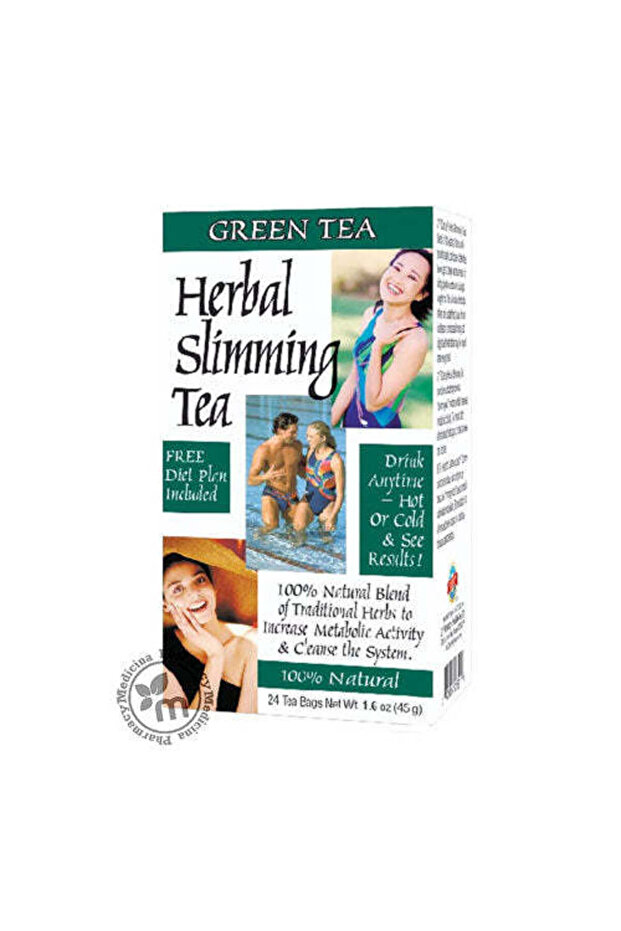 21ST CENT SLIM TEA GREEN TEA 24 BAGS