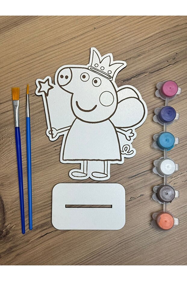 Peppa Pig Boyama Seti Ahşap - 3