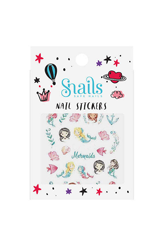 AE023 NAIL STICKERS MERMAIDS (SP)