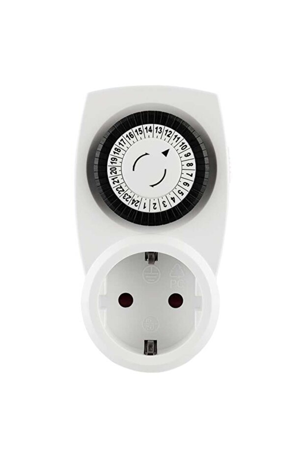 Horoz Timer-1 3500W Mechanical Daily Timer Socket - 2