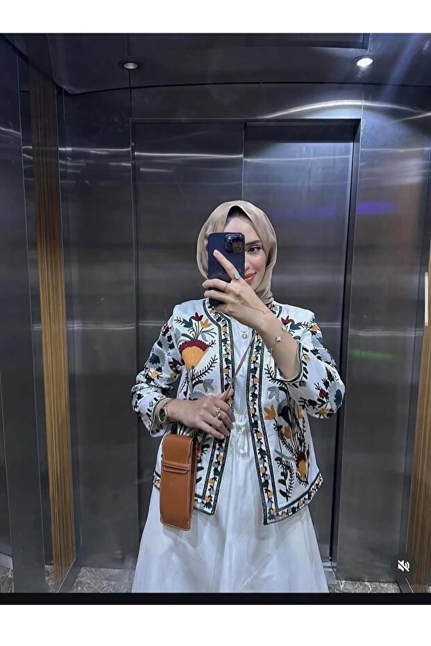 nakış işlemeli ceket - 3