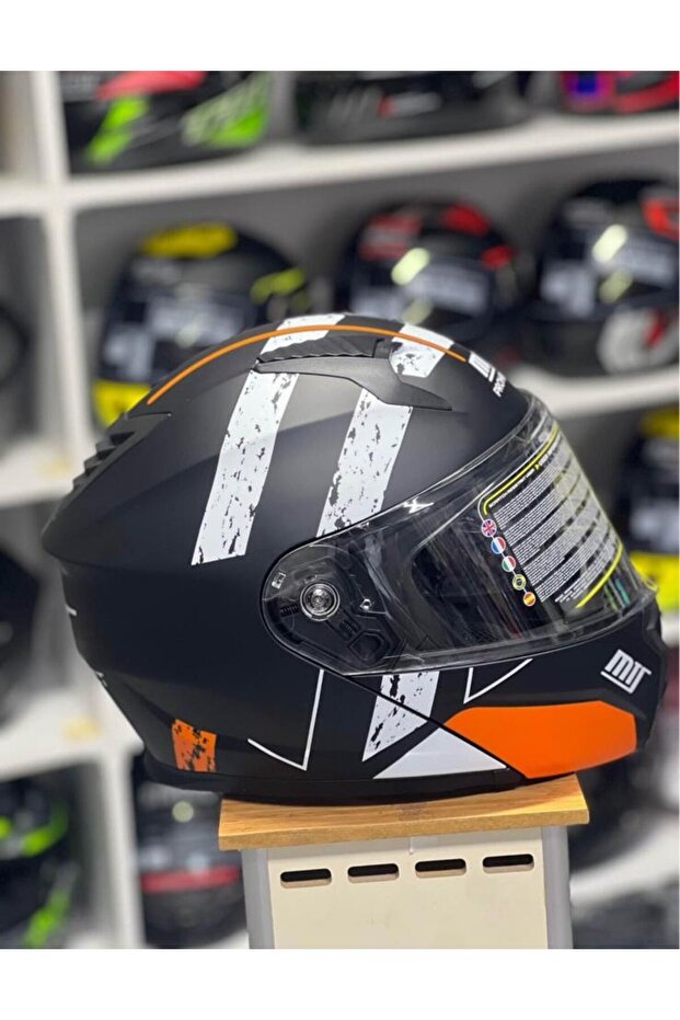 PRO HELMET ŞEFFA VİZÖR KASK - 4