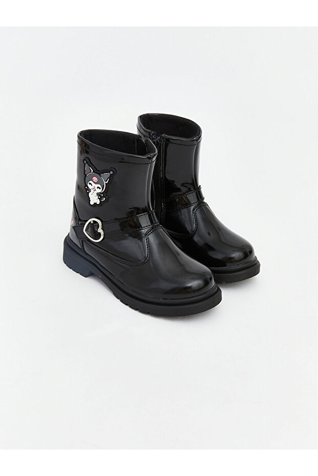 Two Mt Shop Quality Lcw Steps Black Baby Girl Boots