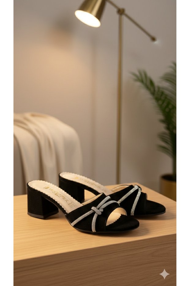 Women's Thick Heeled Very Stylish and Comfortable House Slippers