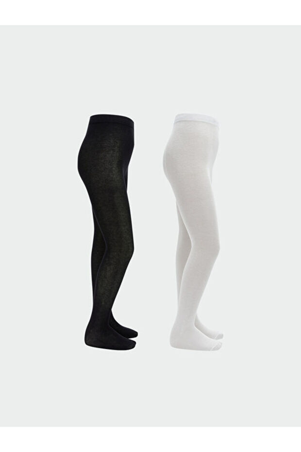 Classic Girls' Pantyhose 2-Pack from Uzg Store for Style Enthusiasts