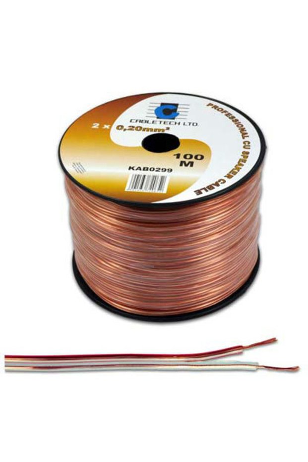 1.5MM SPEAKER CABLE WITH TRANSPARENT