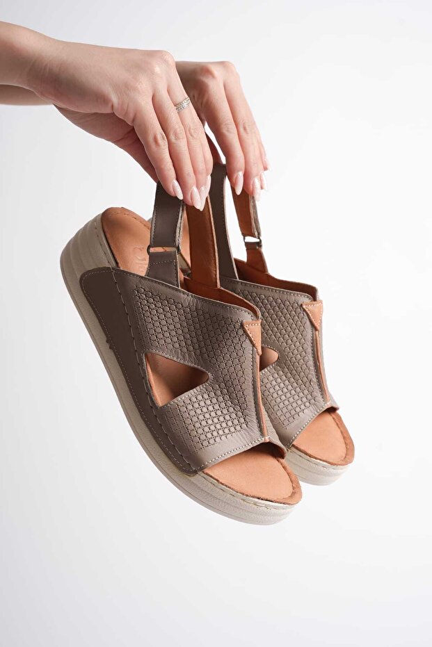 Genuine Leather Women's Orthopedic Sandals