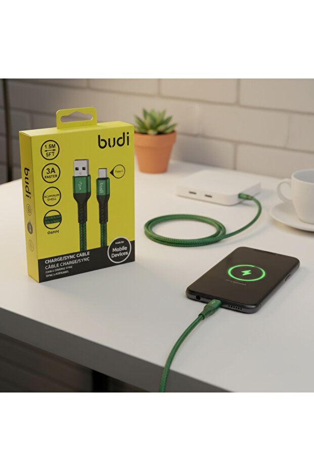 كابل شحن ومزامنة من نوع USB إلى Type-C - 2