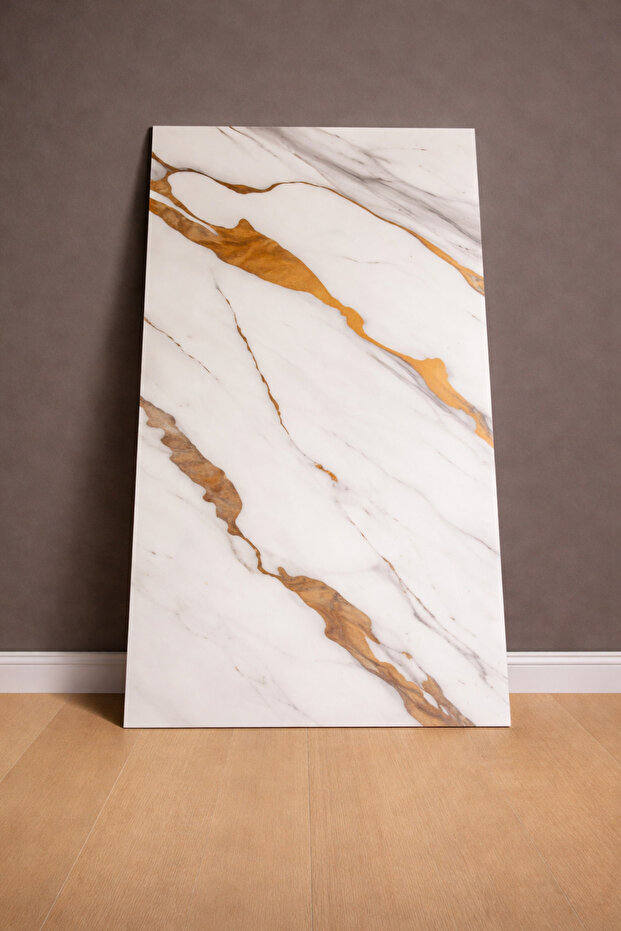30X60 cm Self-Adhesive Ceramic-Look Decorative Wall, Bathroom, Countertop Covering