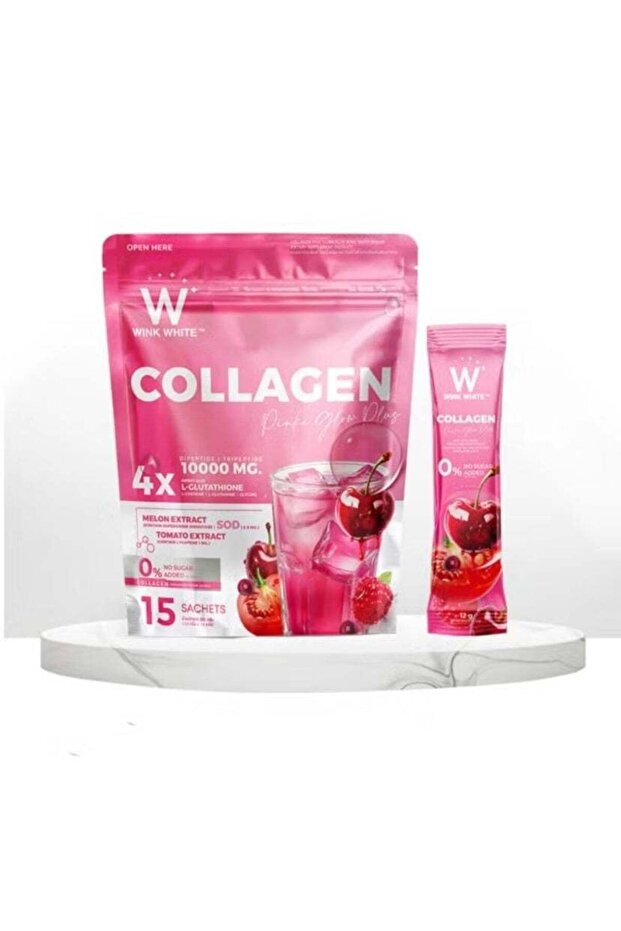 Collagen Pink Glow Plus Sachets 15x