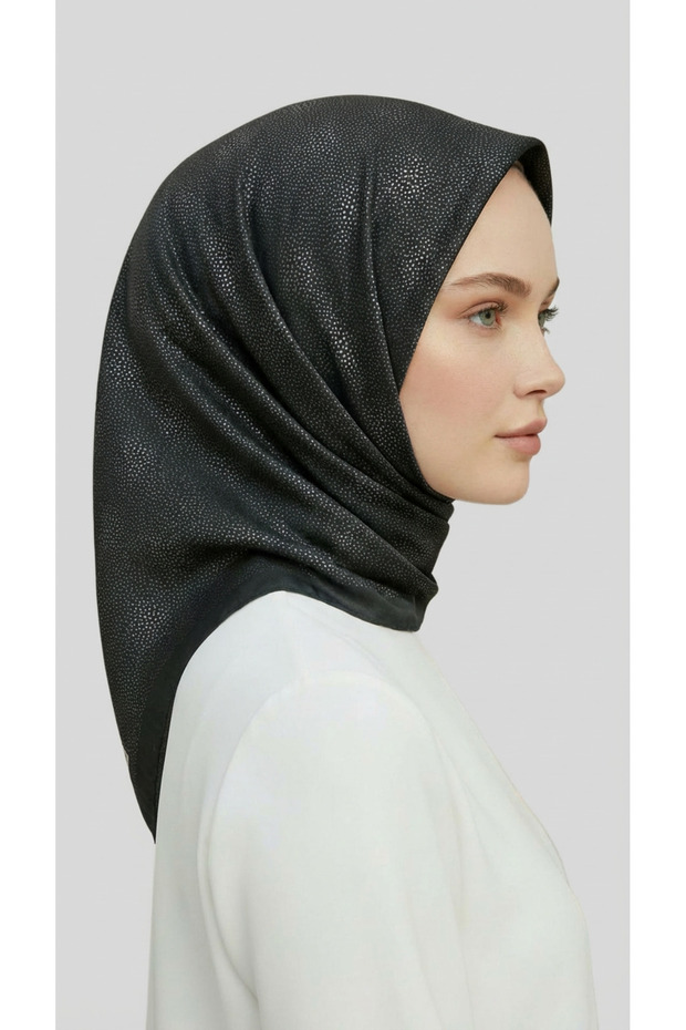 وشاح من الرايون بنقشة دقيقة - 5