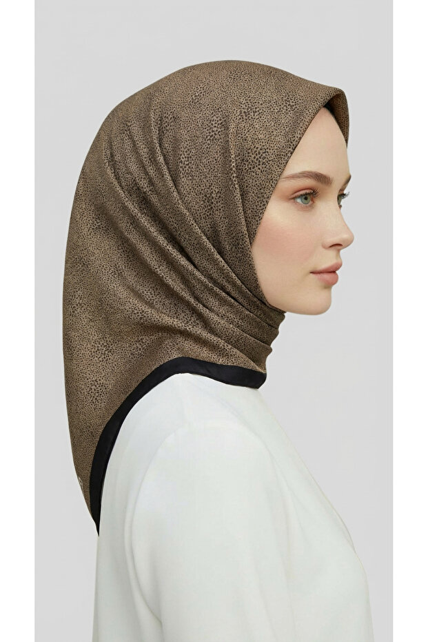 Micro Patterned Rayon Scarf - 5