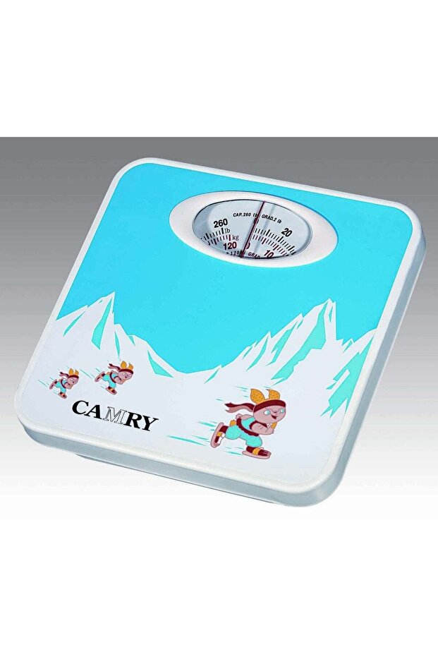 Analog Bathroom Weighing Scale 120kg / 260lb Mechanical Body Weight Scale with Easy-Read Dial,