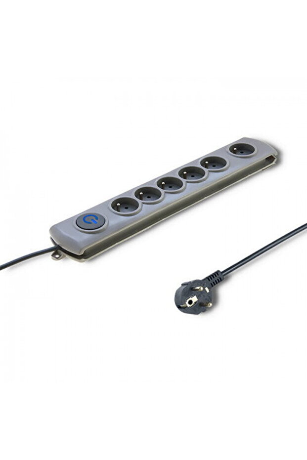 Surge protector 6 sockets, 5m - 1