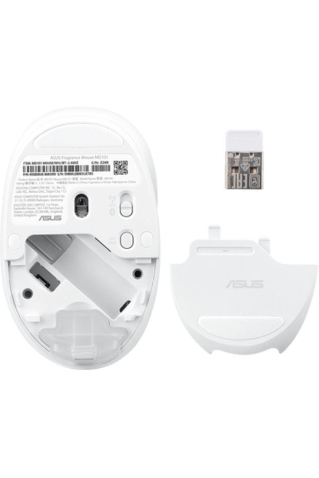 MD101 Wireless/Bluetooth 2400 DPI Alb - 3