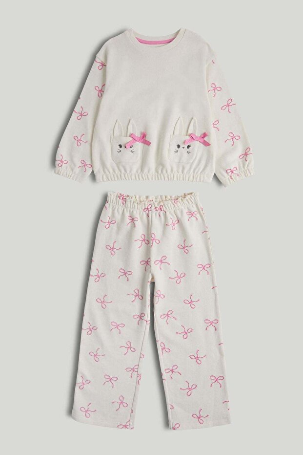 Bunny Sweatshirt and Joggers Outfit