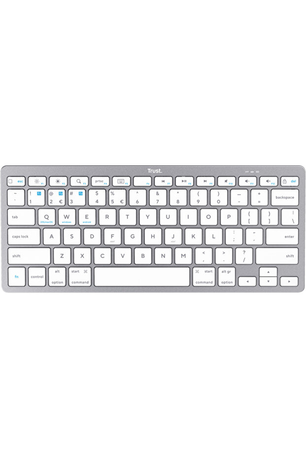 Wireless keyboard, white - 3