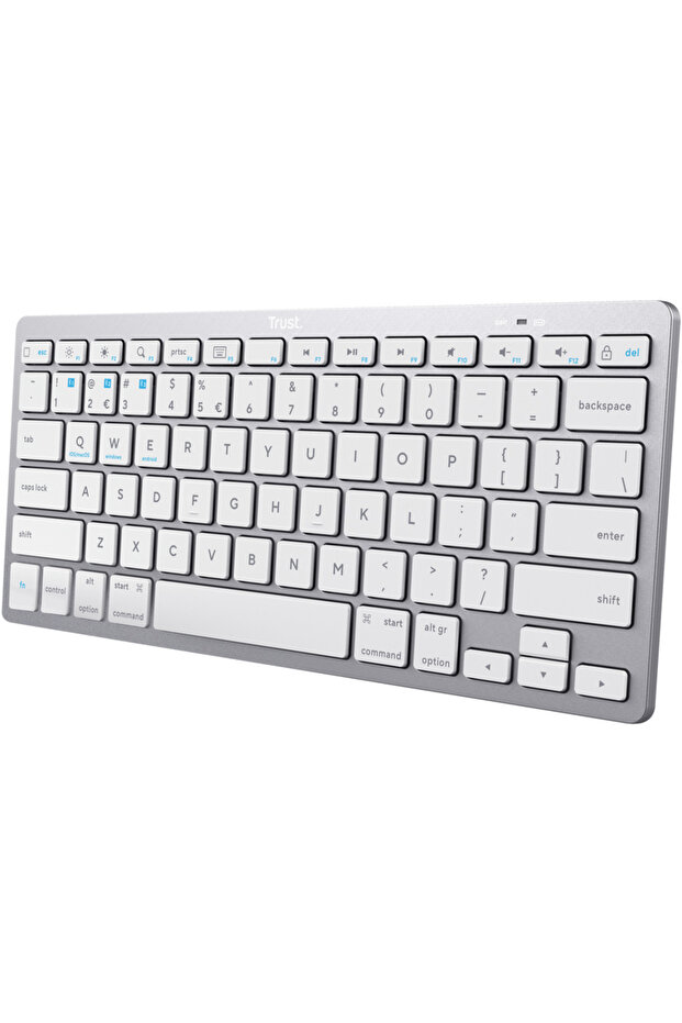 Wireless keyboard, white - 1