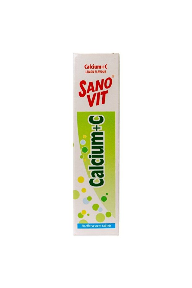 SANOVIT CALCIUM+C EFFERVESCENT TABLET 20'S