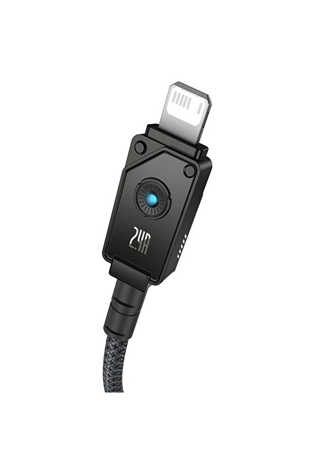 Fast Charging Cable Explorer 2.4A 1M (Black) - 6