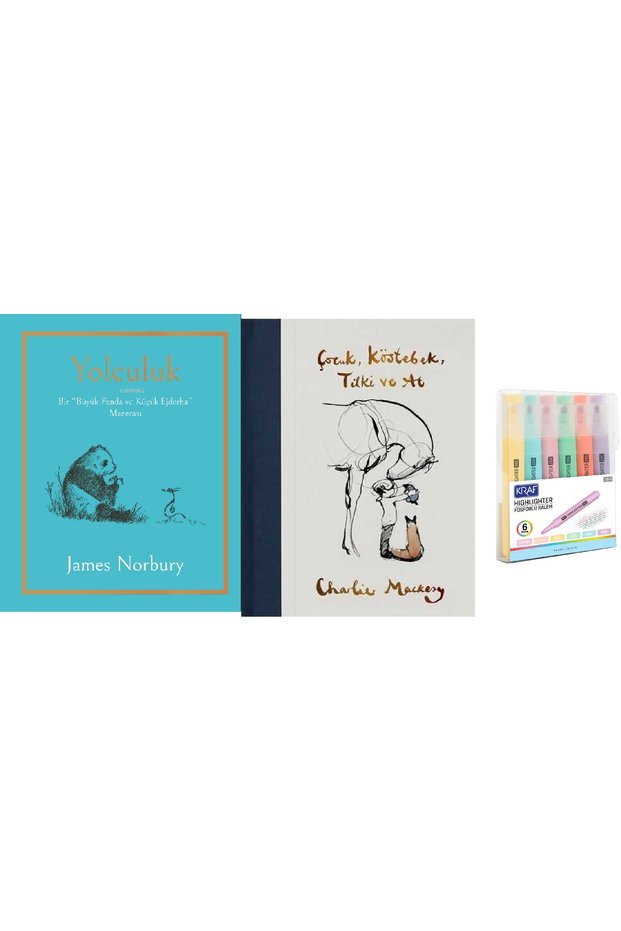 Journey + Child, Mole, Fox and Horse / 2 Book Set (KALEM SET HDY)