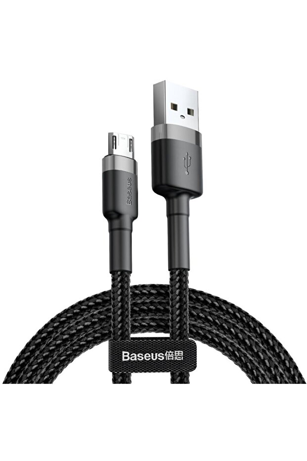 Cafule Micro USB 1.5A 2m Gray + Black - 7