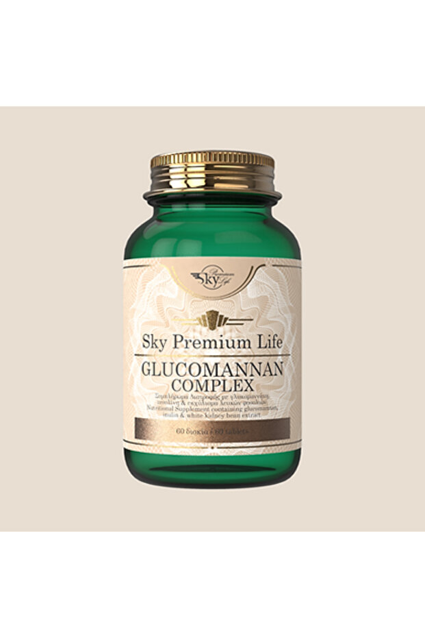 Glucomannan Complex Supplement with Inulin & White Kidney Bean Extract