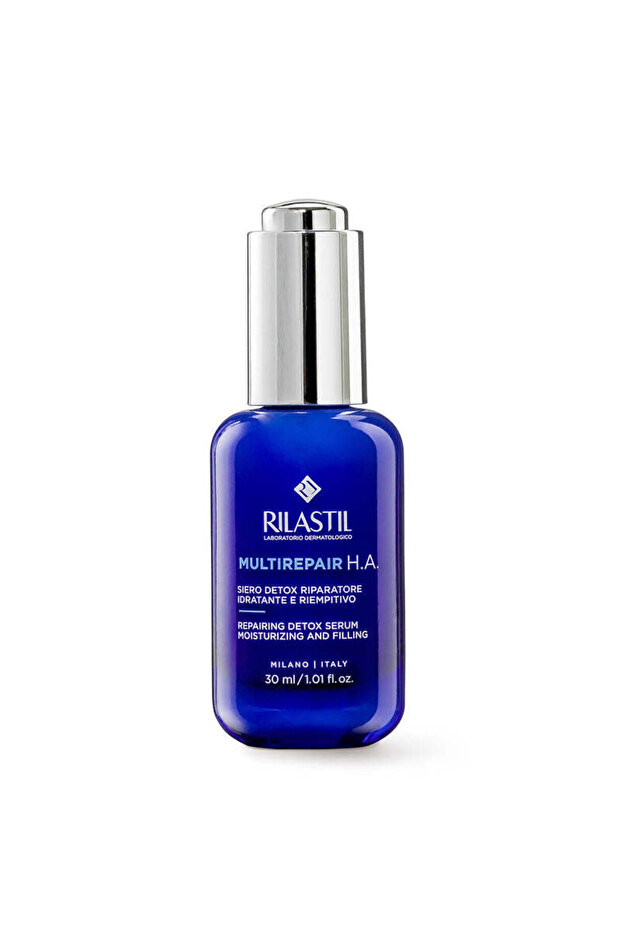 Hypoallergenic Multirepair Moisturizing, Detoxifying & Anti-Wrinkle Face Serum with HA Comp