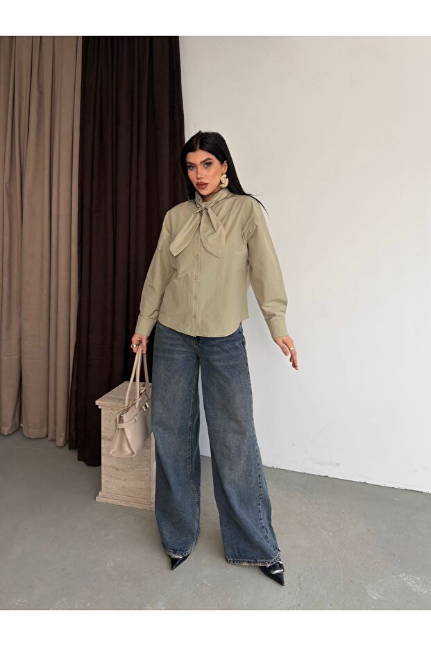Modal Salaş Oversize Gömlek - 4