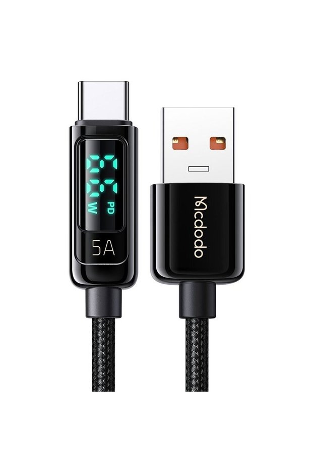 Cable Digital Pro USB-A to Type-C Black