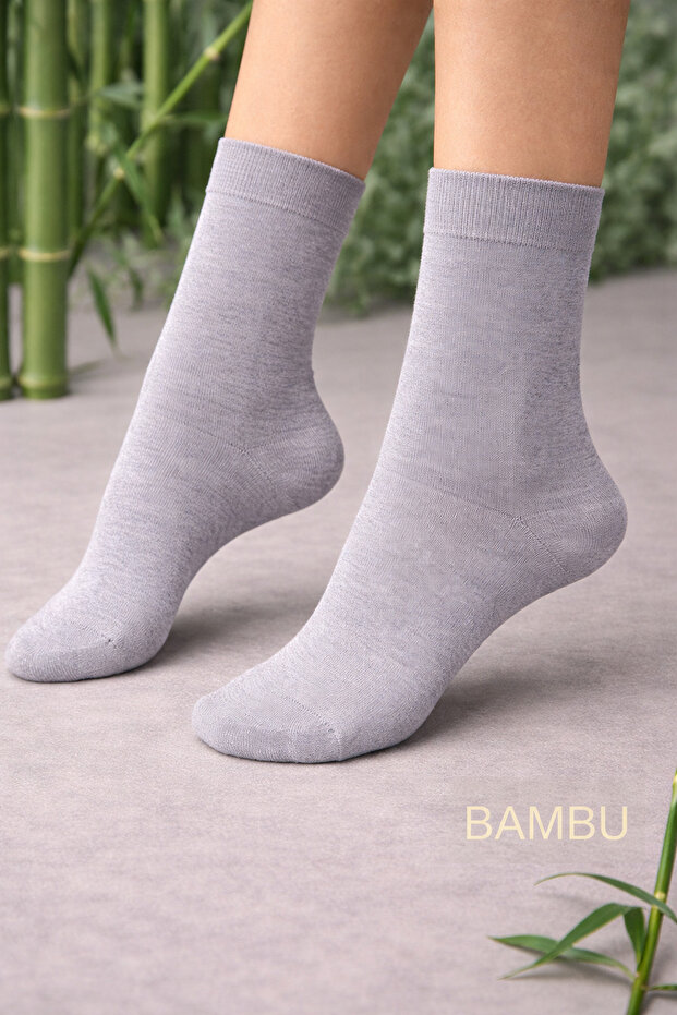 Bambu 6lı Kadın Çorap - 3