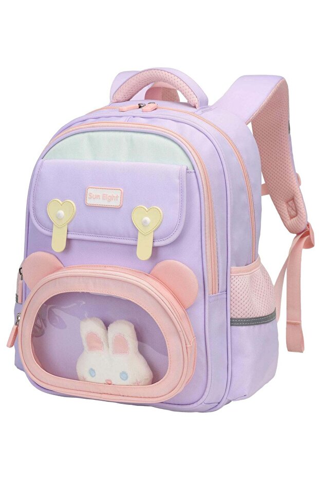 Premium 15.5-inch Light Weight School Backpack Water Resistant Polyester Kid’s Daypack f