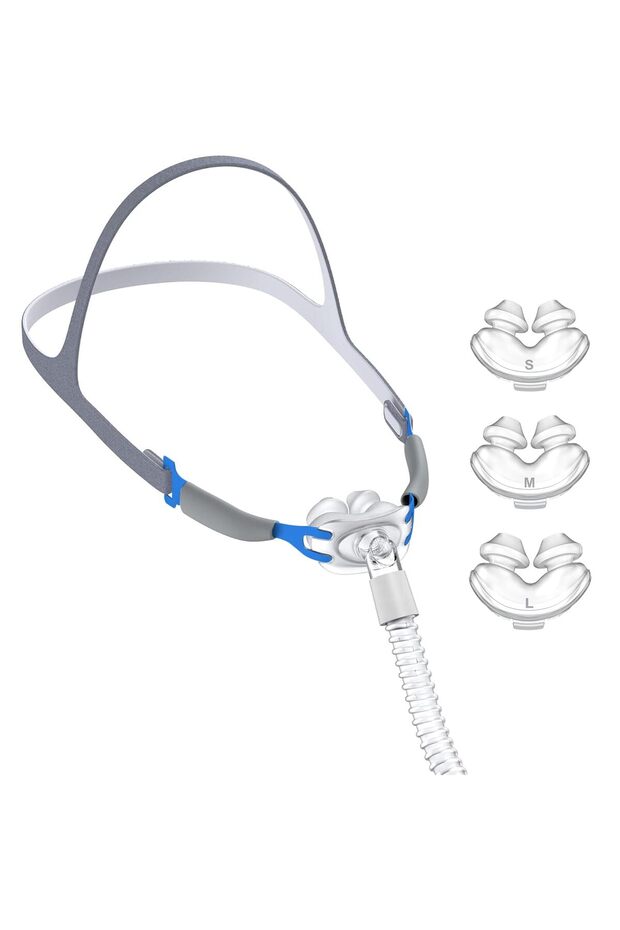 NASAL CPAP MASK Full Set: Nasal Mask,Headgear, Soft Tube-Easy to Connect,Leak-Proof, No Extra Pur...