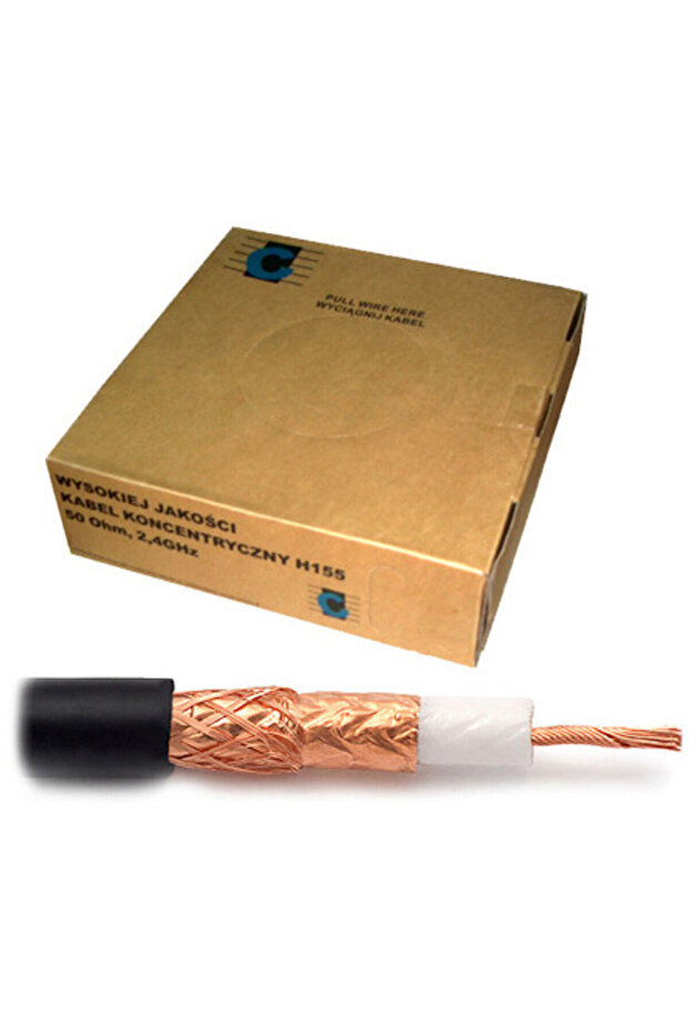 COAXIAL CABLE H155 50OHM 100M - 1