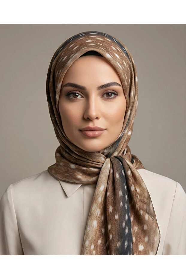 CEYLAN DESEN EŞARP - 1