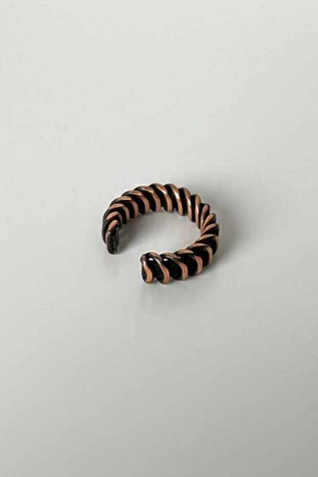 Copper Ring with Antique Detail Model