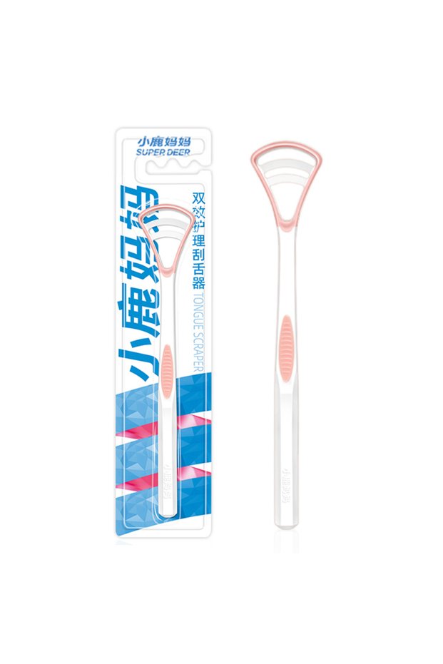 Black Super Deer Silicone Tongue Scraper 1Pcs Macaron Color Tonger Brush Cleaning Tools Toothbrush O