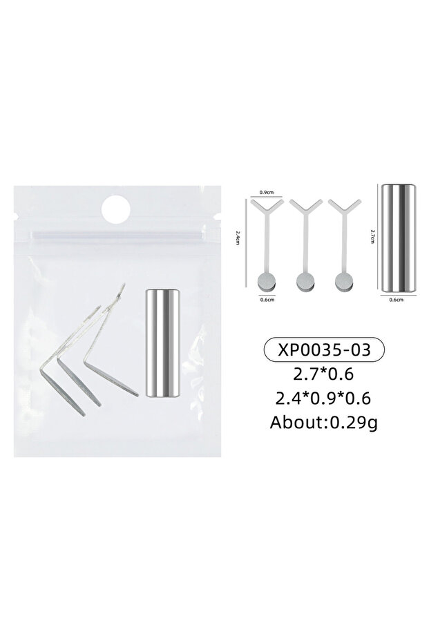 4pcs set 1/2/4pcY-shaped Love Heart Magnetic Auxiliary Tool For Match with Nail Magnet Suck Cat Eye