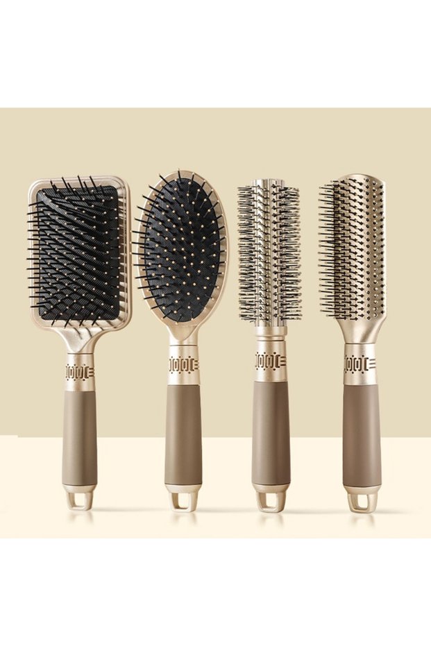 4PCS Hair Massage Air Cushion Comb Brush Scalp Hairbrush Detangle Anti Static Salon Hairdressing Sty