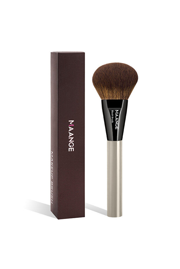 Black MAANGE Professional Makeup Brush Multifunctional Foundation Brush Blending Powder Tapered Kabu