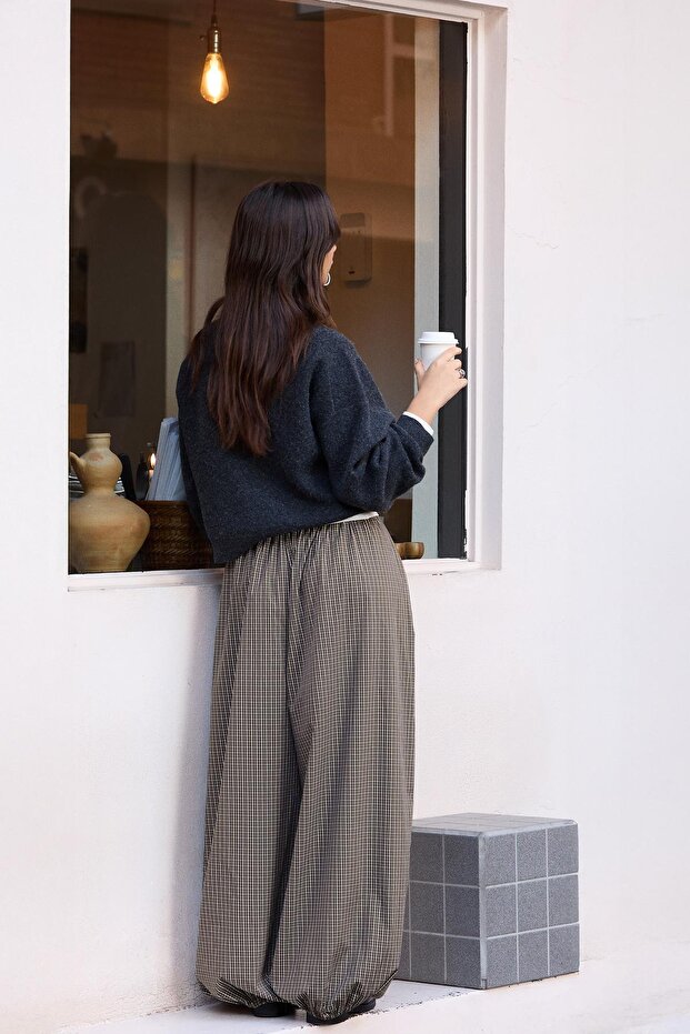 Poplin bloomer pantolon - 2