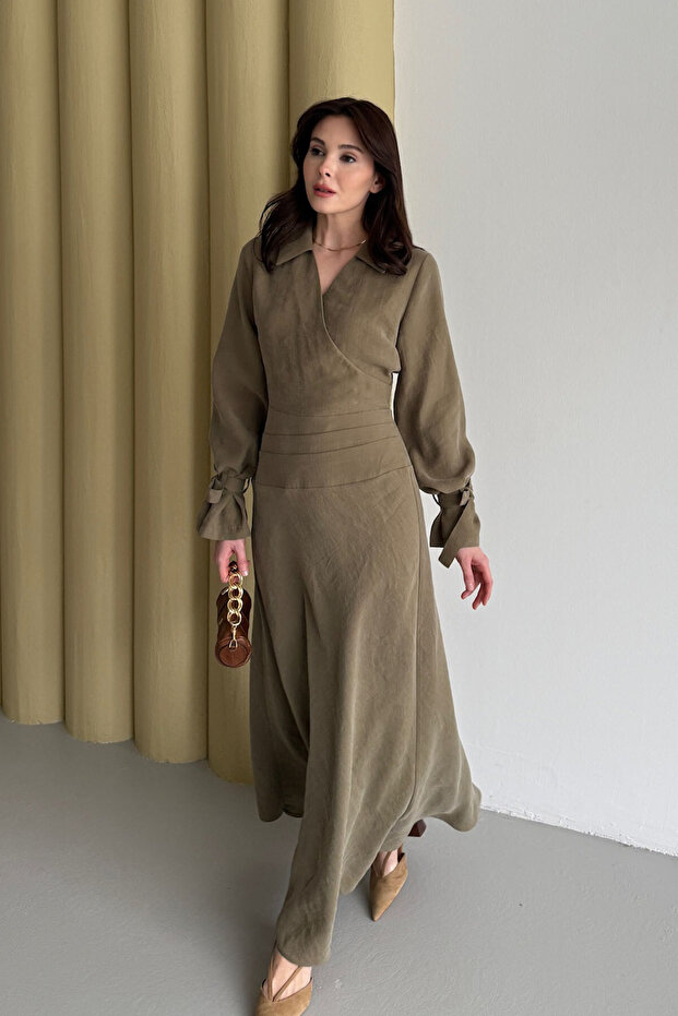 Tencel Premium Elbise - 4