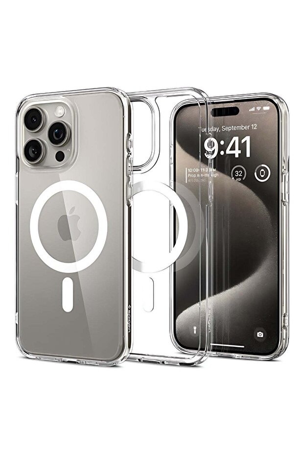 Clear Magnetic Case for iPhone 16 Pro